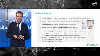 Vator Securities Healthcare Innovation Summit - AlzeCure Pharma