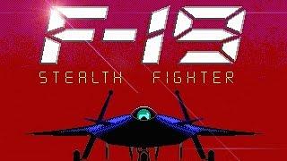 F-19 Stealth Fighter (PC/DOS) Elite Difficulty, North Cape & Persian Gulf, 1988, MicroProse