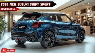 New 2026 Suzuki Swift Sport Revealed: Design, Engine, Specs, & Release Date