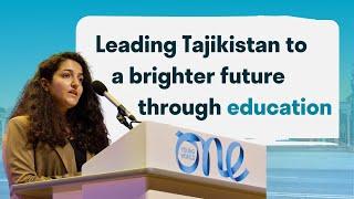 Using Education to Rebuild Tajikistan | Nilufar Murodova