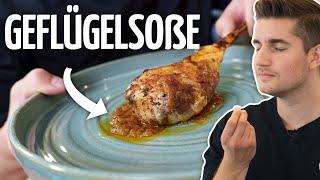 Leckere braune Geflügelsoße | Perfekt für Hähnchen, Ente & Gans