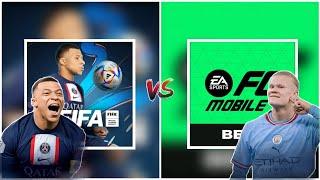 FIFA MOBILE 23 Vs EA SPORTS FC MOBILE COMPARISON: GRAPHICS, ANIMATION, CELEBRATIONS...