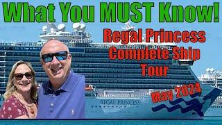 Complete Regal Princess Ship Tour - We tell you our favorite things and show the entire ship.