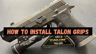 How to Install Talon Grips