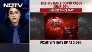 Covid-19 News: Delhi's Daily Covid Cases Jump 50%, Highest Since May