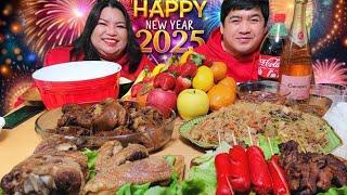 CRISPY PATA | PANCIT | PAKSIW NA PATA | BBQ+HOTDOG | BUKO SALAD | New Years Eve with Alex & Sha