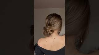  Easy Messy Bun  #easyhairstyle #hairtutorial #hairstylegirl #longhair #simplehairstyle #hair