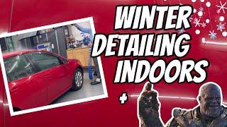 Winter Detailing Indoors Tips +  Can Endgame Fix THIS?? (Customer Screwed Up!)