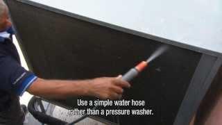 Mueller energy saving tip: Cleaning the condensing unit