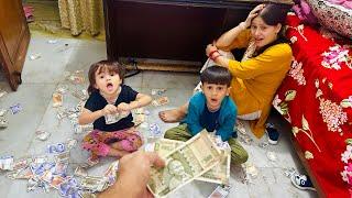 Ghar Ke Saare Paise Faad Diye  Money Prank Gone Wrong