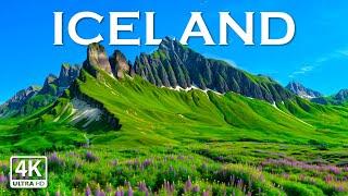 Iceland in 4K – Northern Lights, Glaciers, and Volcanic Landscapes With Relaxing Music