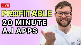 Use AI To Build Profitable 20 Minute Apps [LIVE WORKSHOP]