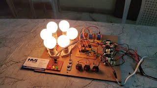 3-phase Induction Motor protection from Phase fault and High Temperature