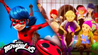 MIRACULOUS |  Kompilation 3  GANZE FOLGE ▶️ [LADYBUG IN NÖTEN - REFLEKTA - ANTIBUG] 1 STUNDE