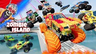 Monster Jam INSANE Zombie Island Adventure LIVE | Racing, Freestyle, and High Speed Jumps