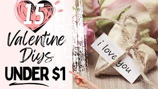 ️ YES!! | $1 and UNDER Valentine DIYS | Valentine's Day Home Decor | Dollar Tree Valentine DIYS