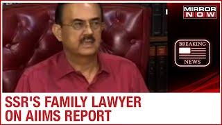 Sushant Singh Rajput's family lawyer Vikas Singh debunks AIIMS report;Requests a fresh forensic team