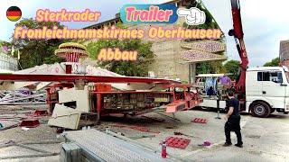 Sterkrader Fronleichnamskirmes Oberhausen Abbau Trailer 2024 4K.