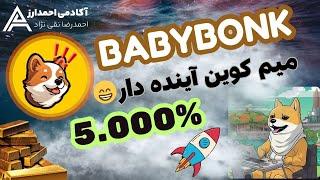 فرصتی برای سود 5000% با میم کوین بیبی بونک BABY BONK ️