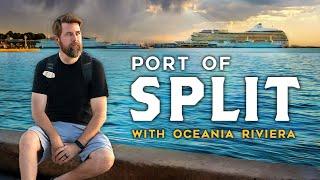 Port of SPLIT, CROATIA on our Oceania Riviera Cruise - Super Walkable! | Ep. 3