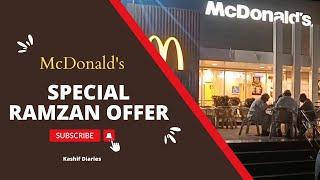 McDonald's ramzan special discount offer | McDonalds ramzan flash discount deal | food vlog