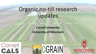 Organic No Till Research Update r