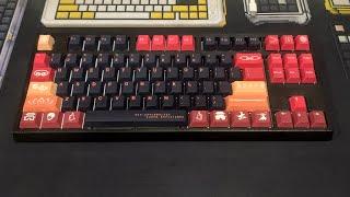 Keycool KC87 sound test with KTT Strawberry