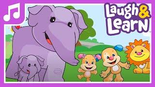 The Elephant Song! "Stomp, Stomp, Stomp!"  | Laugh and Learn | Fisher Price Kids Songs and Music