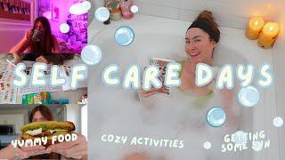 SELF CARE VLOG | Favorite ways to feel better during a tough time & romanticizing life