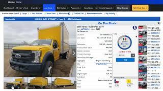 Copart Truck Auction (Medium Duty & Box Trucks - Repairable)