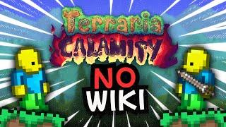 2 Noobs Try Terraria's Calamity with NO Wiki