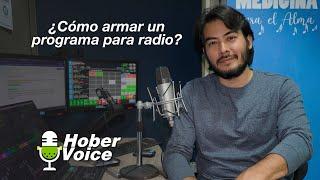 Como armar un programa de radio