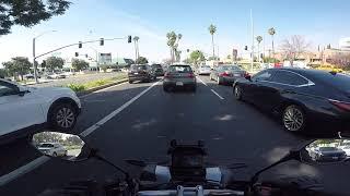 Relaxing and Fun Scooter Ride - Glendale/Burbank/Sun Valley - Honda ADV 150 - 60 FPS (Full Ride)