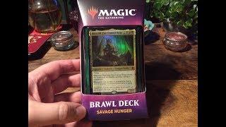 MTG Brawl Deck: Savage Hunger Opening!