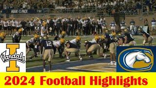 Idaho vs UC Davis Football Game Highlights 9 28 2024