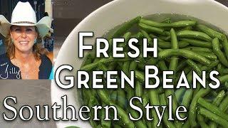 Fresh Green Bean Recipe - Southern Style