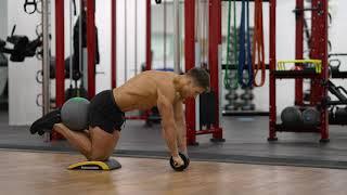 Hamstring Activated Ab Wheel Rollouts | The Fitness Maverick Online Coaching