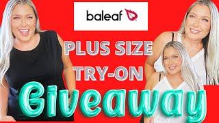 BALEAF ACTIVEWEAR PLUS SIZE TRYON HAUL | PLUS A GIVEAWAY | HOTMESS MOMMA VLOGS