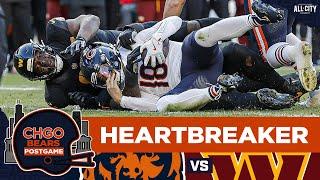 BEARS POSTGAME: Bears fall on HEARTBREAKING hail mary as time expires | CHGO Bears