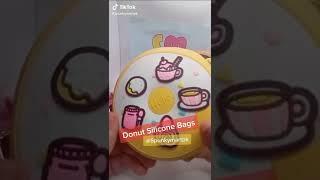 Donut Round Crossbody Bags 