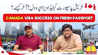 Canada Visa Success  on Fresh Passport | Travel Canada with Ali Baba Travel Advisor