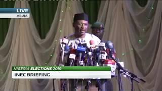 ‘Why we postponed the Nigerian 2019 elections’ - INEC Chairman Mahmood Yakubu