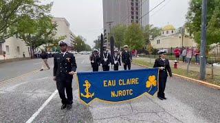 WIS News 10 Veterans Day Parade - Eau Claire NJROTC