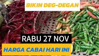 HARGA CABAI BULAN NOVEMBER HARI INI