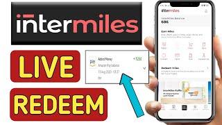 Intermiles redeem | intermiles amazon gift card redeem| live intermiles redeem | intermiles |