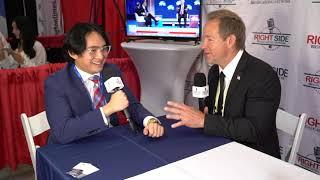 Interview with Vince Dao (@thevincedao) at CPAC 2021 in Orlando 2/27/21