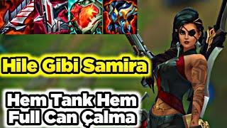 Gerçekten Oyunun Hilesini Buldum Hem Tank Hem Full Can Çalma Samira Çok Güçlü Wild Rift