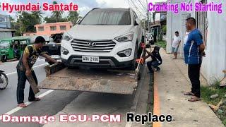 Hyundai Santafe Ayaw Umandar Pull-Out from Casa