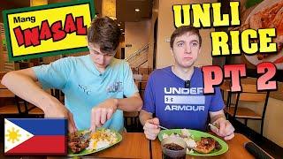 Mang Inasal Unli Rice Challenge PART 2: REDEMPTION | Halo Halo, Chicken Inasal & MORE! 