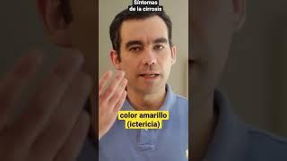 Síntomas de la cirrosis hepática #cirrosis #hígado #salud #síntoma #ictericia